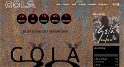 Desktop Screenshot of golamusic.com
